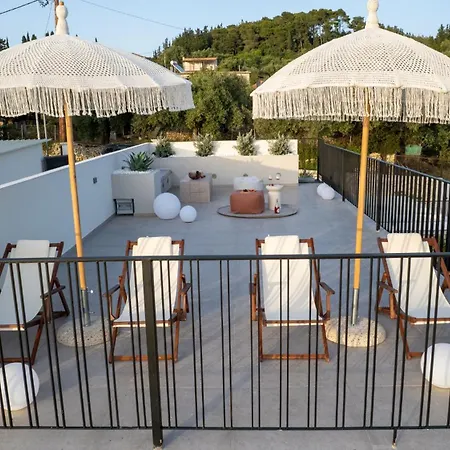 Luz Blanca Rooftop Seaview וילה Agios Leon