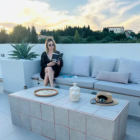 Luz Blanca Rooftop Seaview וילה Agios Leon