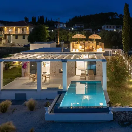 Villa Luz Blanca Rooftop Seaview Agios Leon