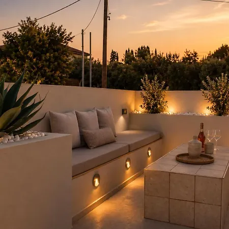 Luz Blanca Rooftop Seaview 빌라 Agios Leon