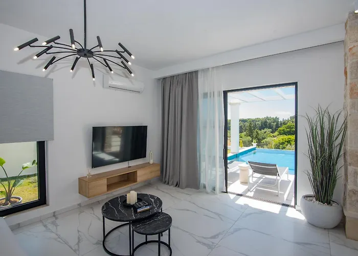 Luz Blanca Rooftop Seaview Vilă Agios Leon