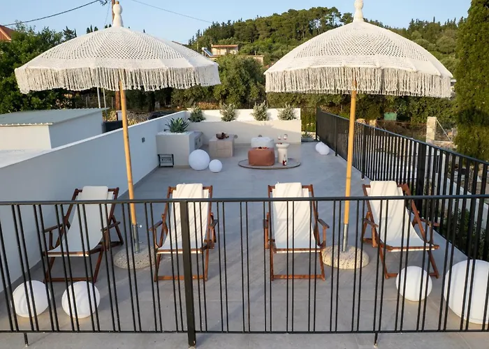 Luz Blanca Rooftop Seaview Vilă Agios Leon