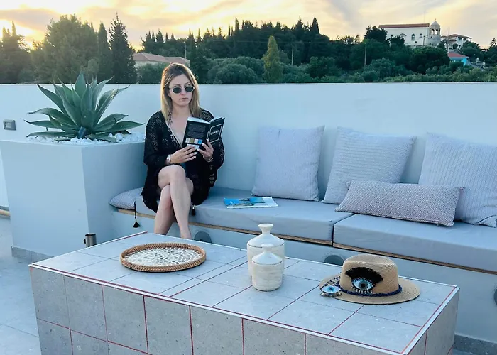 Luz Blanca Rooftop Seaview Vilă Agios Leon