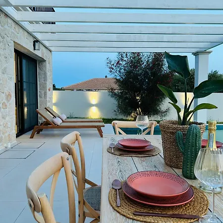 Villa Luz Blanca Rooftop Seaview Agios Leon